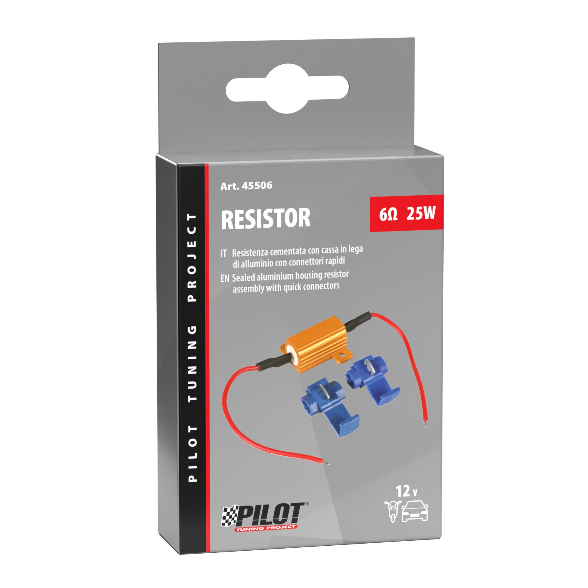 Resistenza cementata - 6 OHM - 25 W