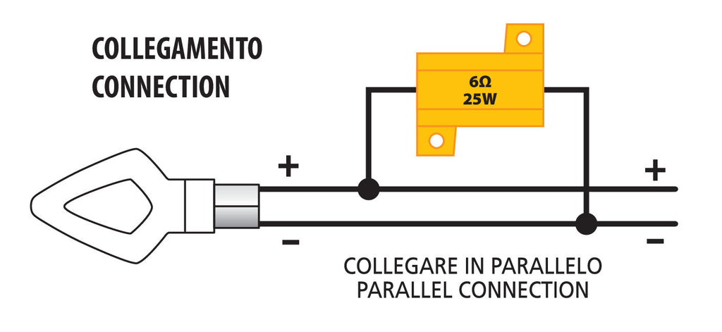 Resistenza cementata - 6 OHM - 25 W