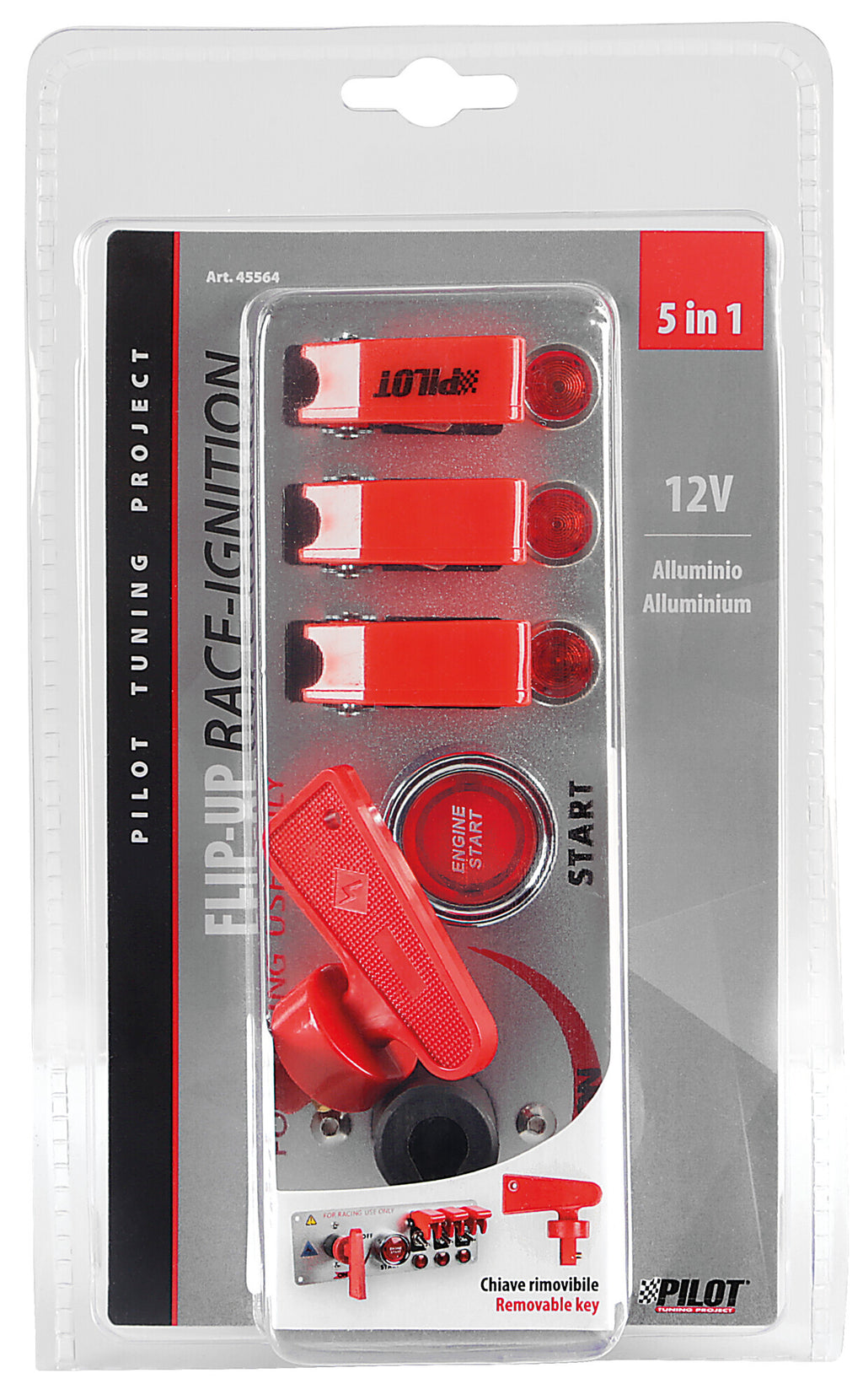 Pannello accensione Racing - 12V