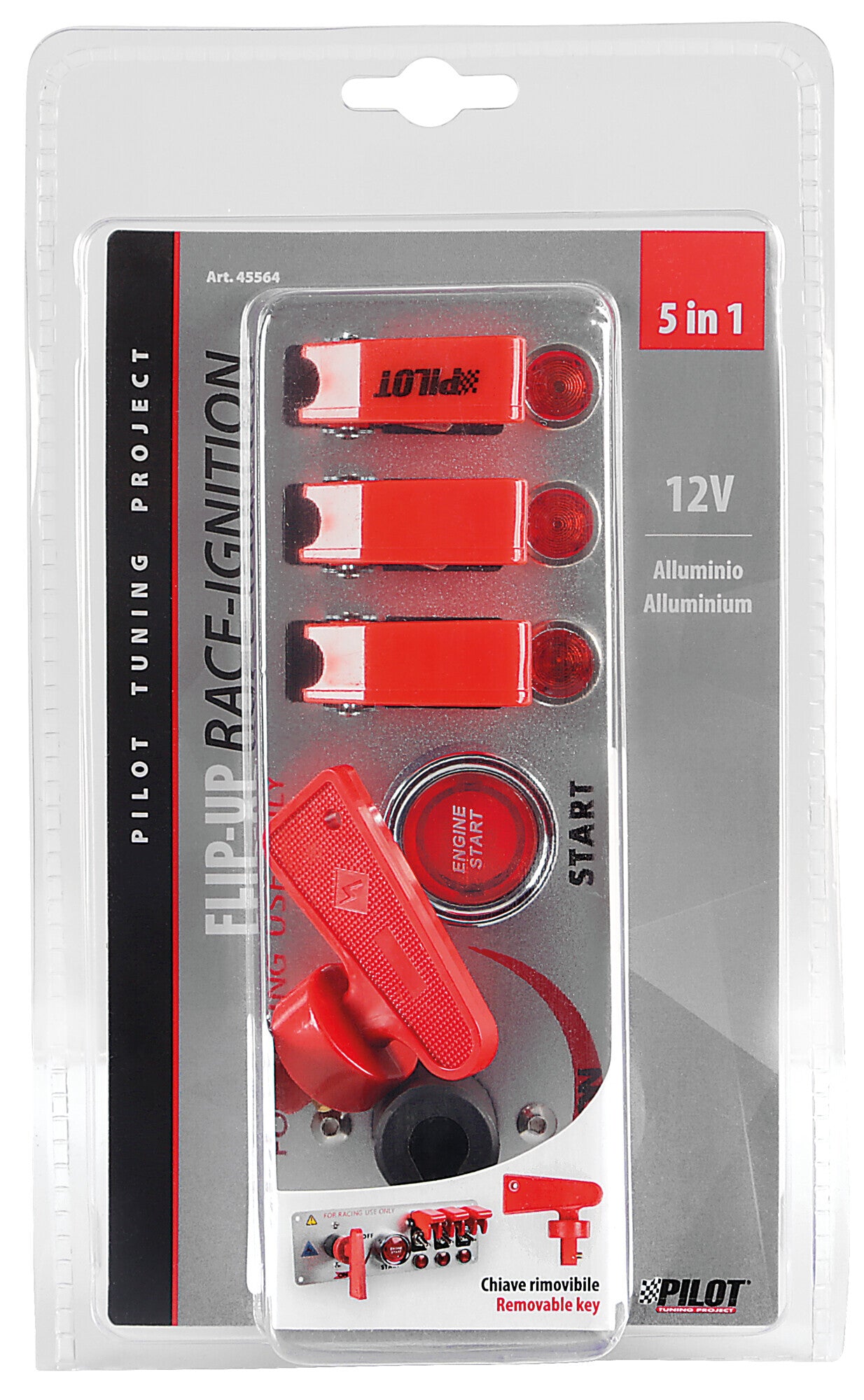 Pannello accensione Racing - 12V