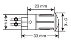 Spia a Led rosso - 12/24V - 20A