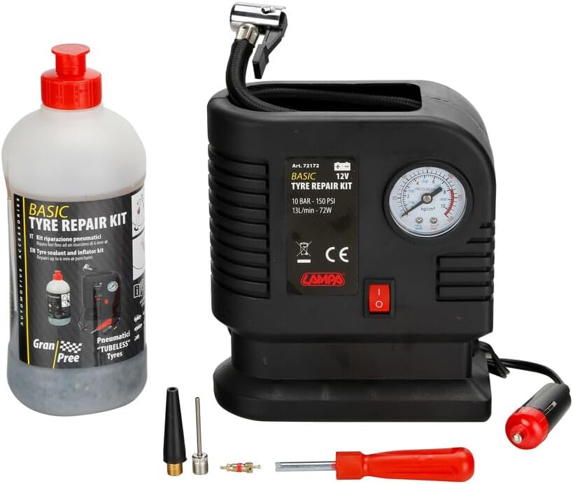 Lampa Gran Pree 72172 Gran Pree, Kit Riparazione Pneumatici