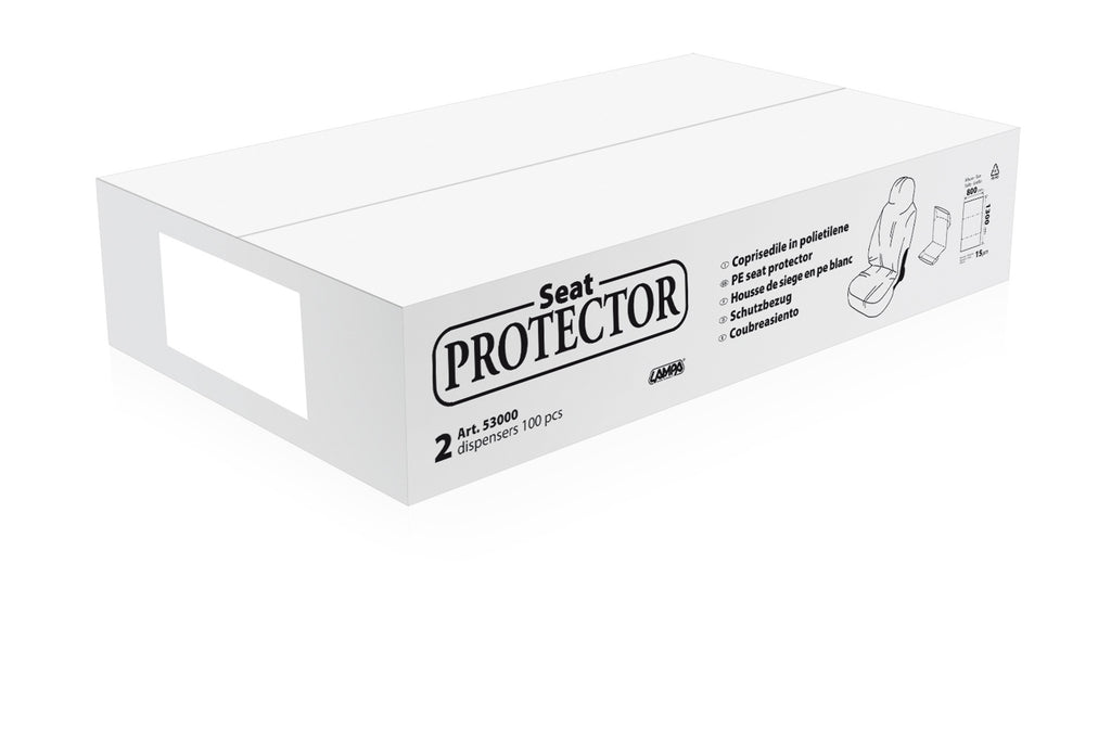 Protezione sedile in PE, dispenser 100 pz