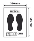 Protezione moquette in carta, dispenser 200 pz