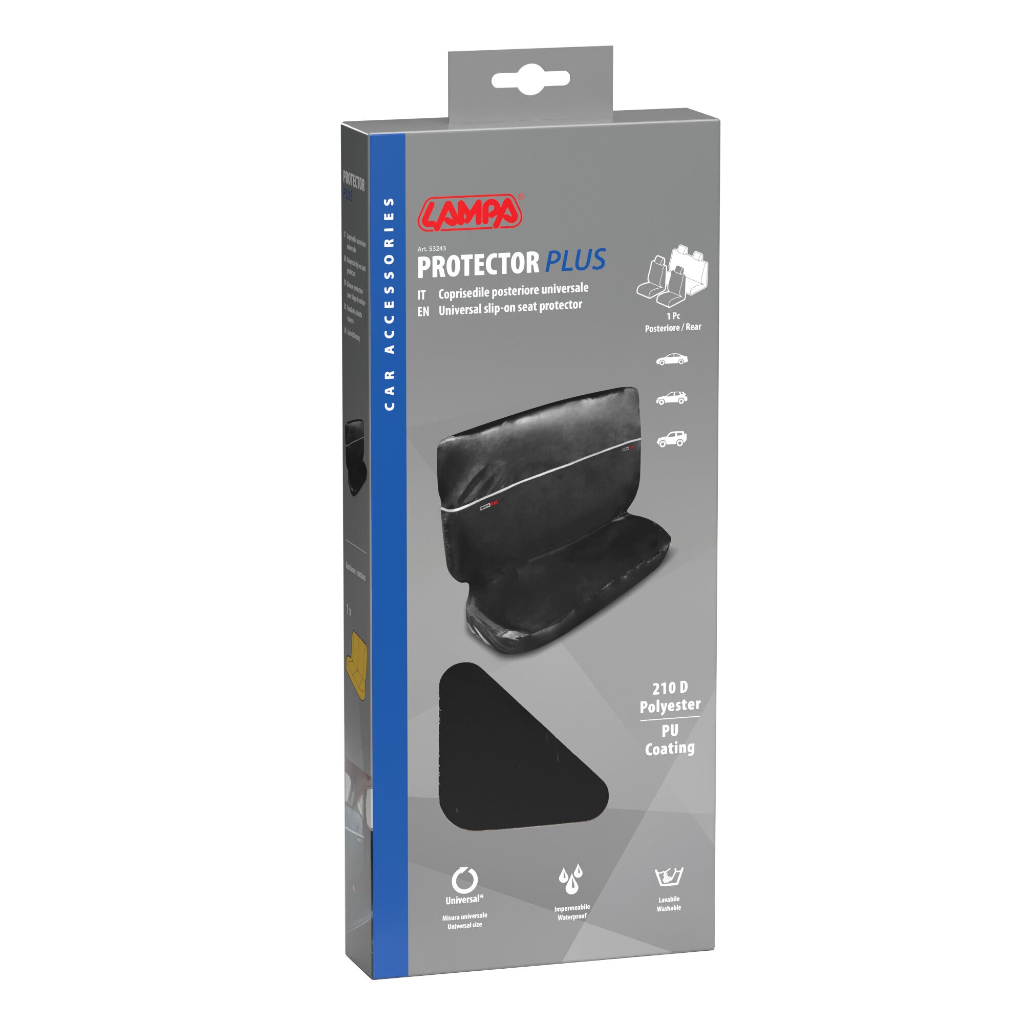 Protector-Plus, protezione universale per sedile posteriore