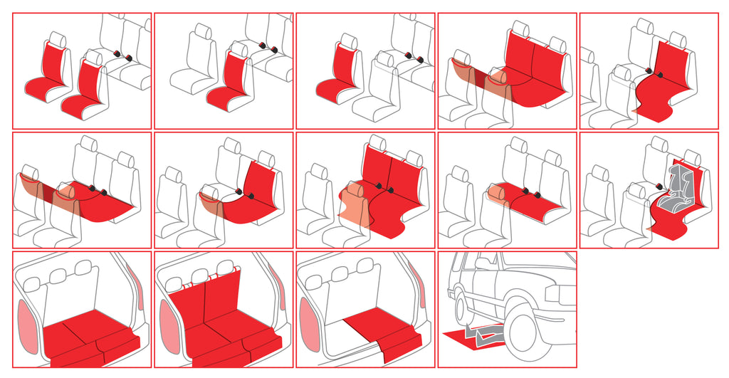 Multi-cover S-2, telo di protezione universale per interno auto