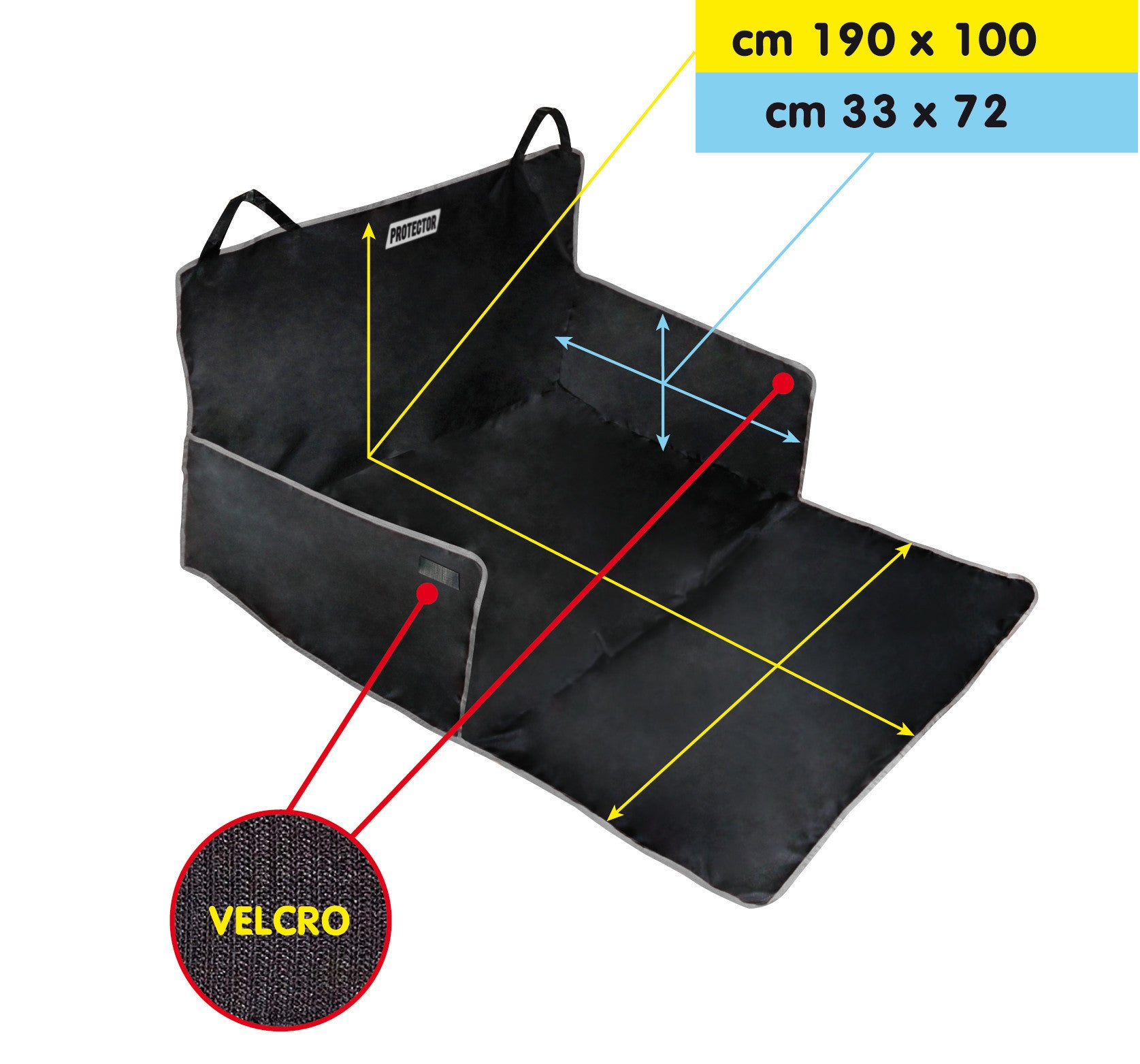 Protector 2 in 1, protezione universale per baule e paraurti