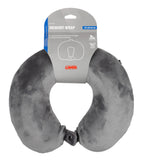 Memory-Wrap, cuscino per collo in memory foam da viaggio - Grigio
