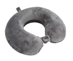 Memory-Wrap, cuscino per collo in memory foam da viaggio - Grigio