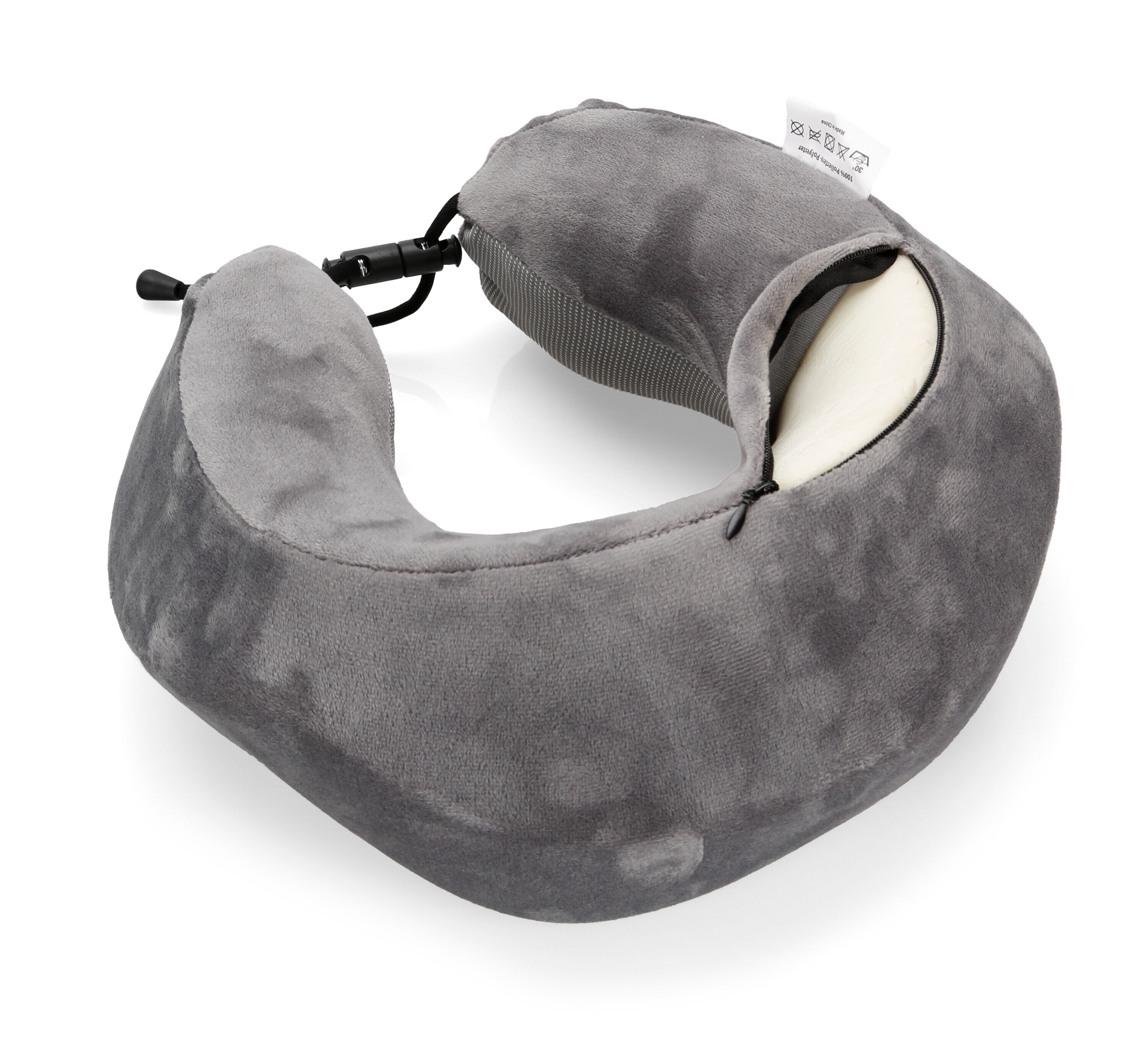 Neck-Luxe, cuscino per collo ergonomico da viaggio - Grigio