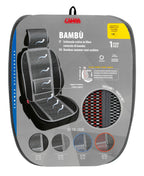 Bambù, schienale estivo in fibra naturale di bambù - Rosso