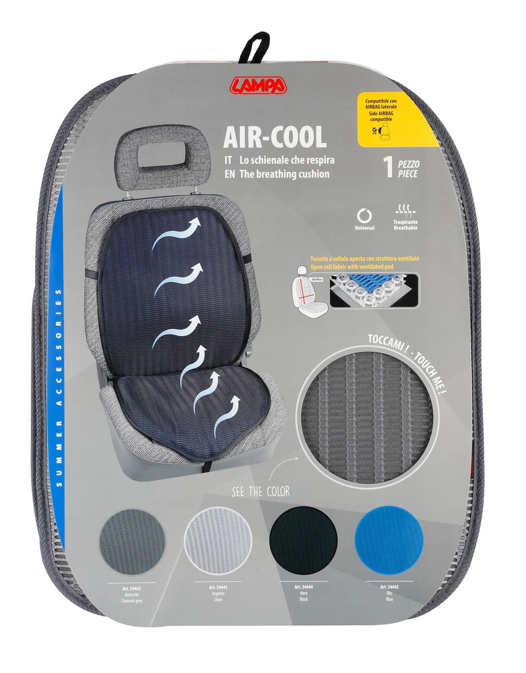 Air-Cool, Lo schienale che respira - Antracite