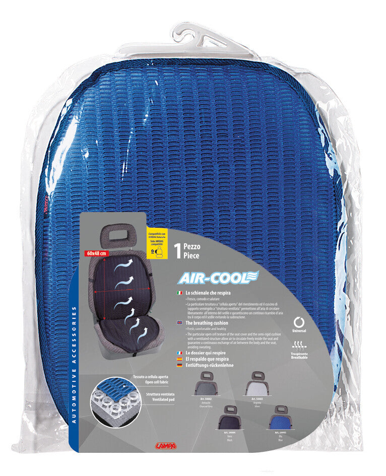 Air-Cool, Lo schienale che respira - Blu