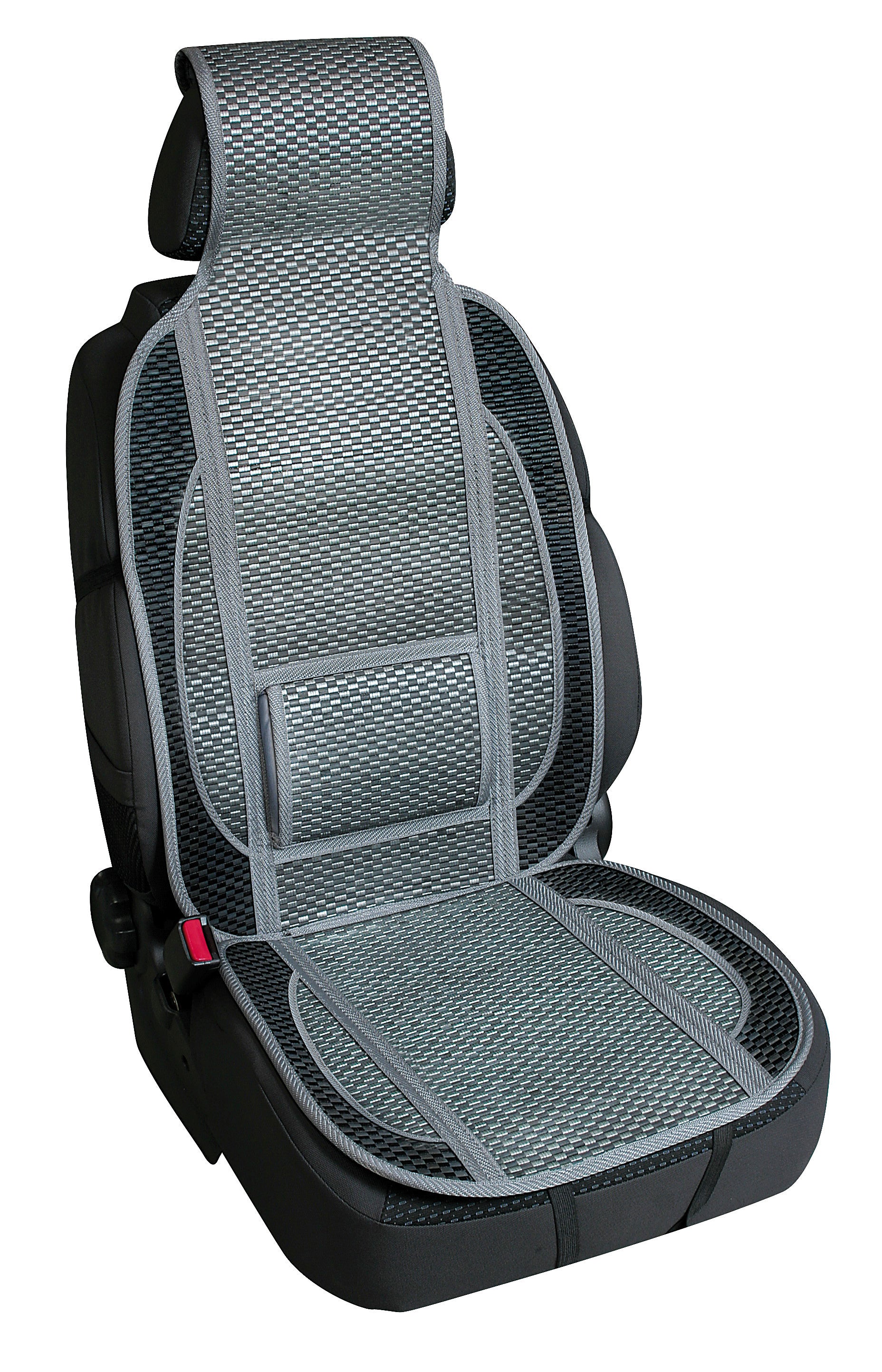 Fresco-Sport, schienale estivo in fibra naturale di bambù - Grigio