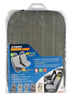 Strips, coppia schienali double-face - Grigio