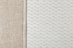Atlantic, schienale in carta tessile e lino - Beige