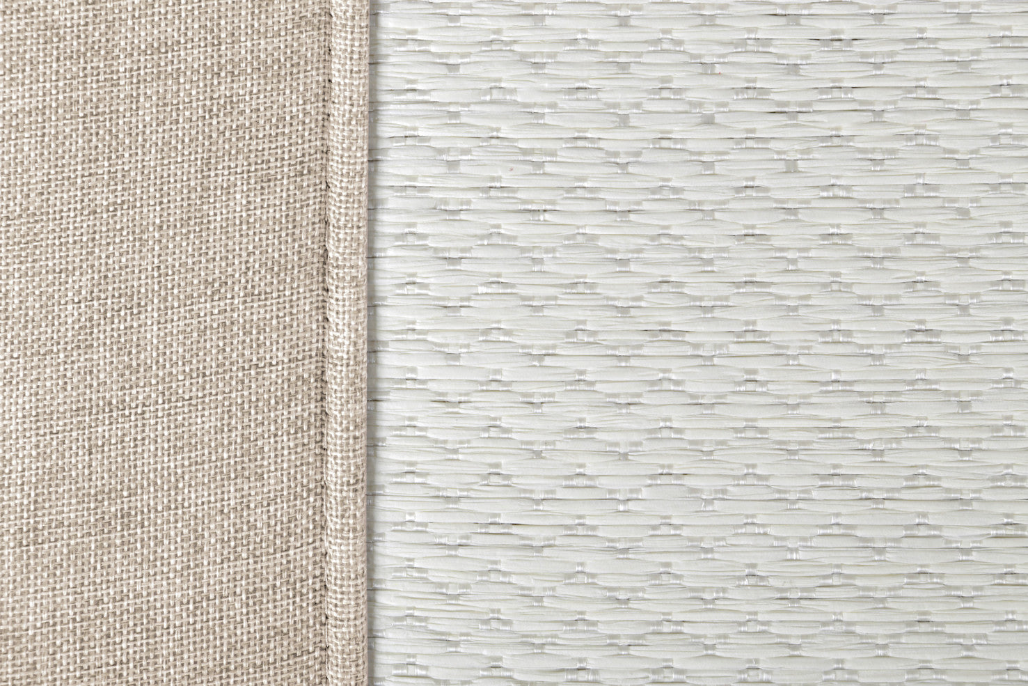 Atlantic, schienale in carta tessile e lino - Beige