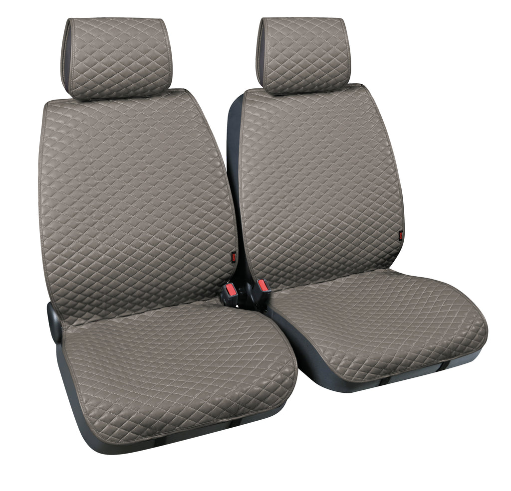 Cover-Tech, coppia coprisedili anteriori in Skeentex - Grigio scuro