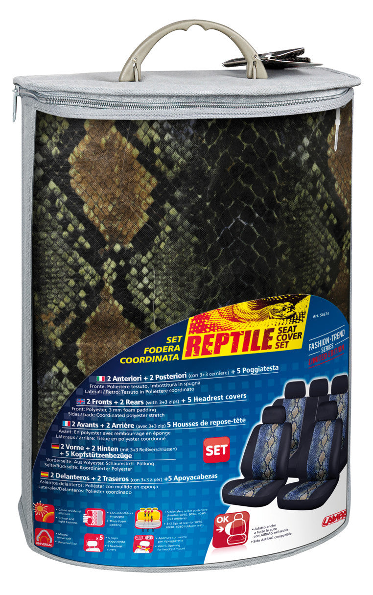 Reptile, set fodere coordinate