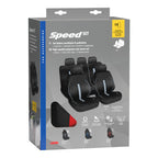 Speed, set fodere coordinate - Nero/Rosso