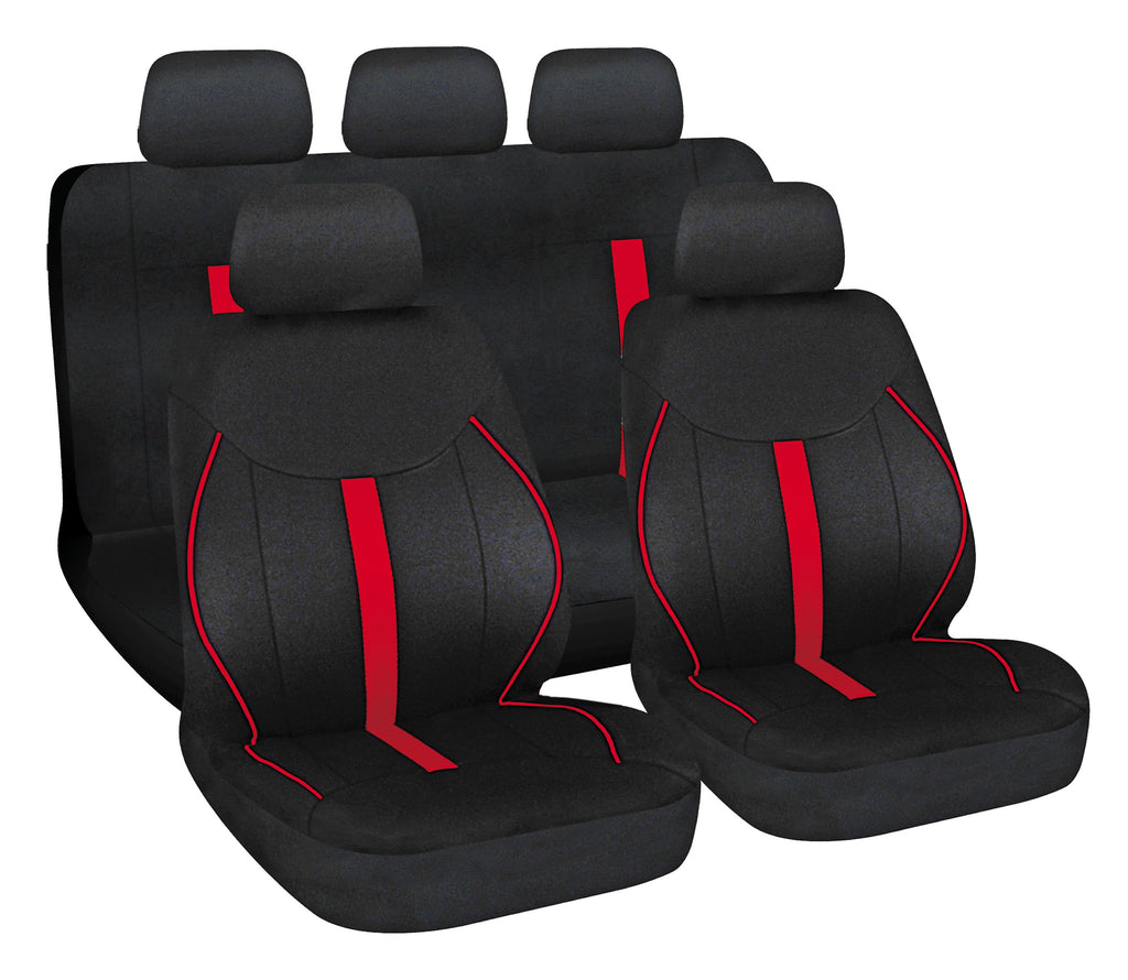 Speed, set fodere coordinate - Nero/Rosso