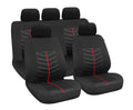 Rapid, set fodere coordinate - Nero/Rosso