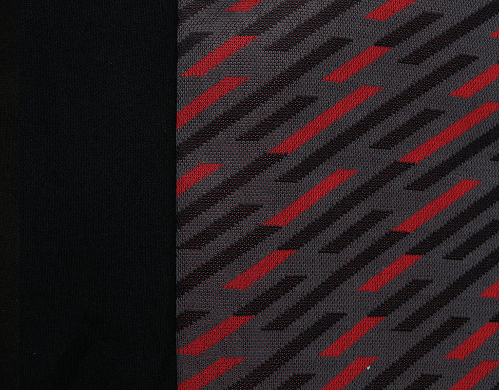 Free, set fodere coordinate - Nero/Rosso