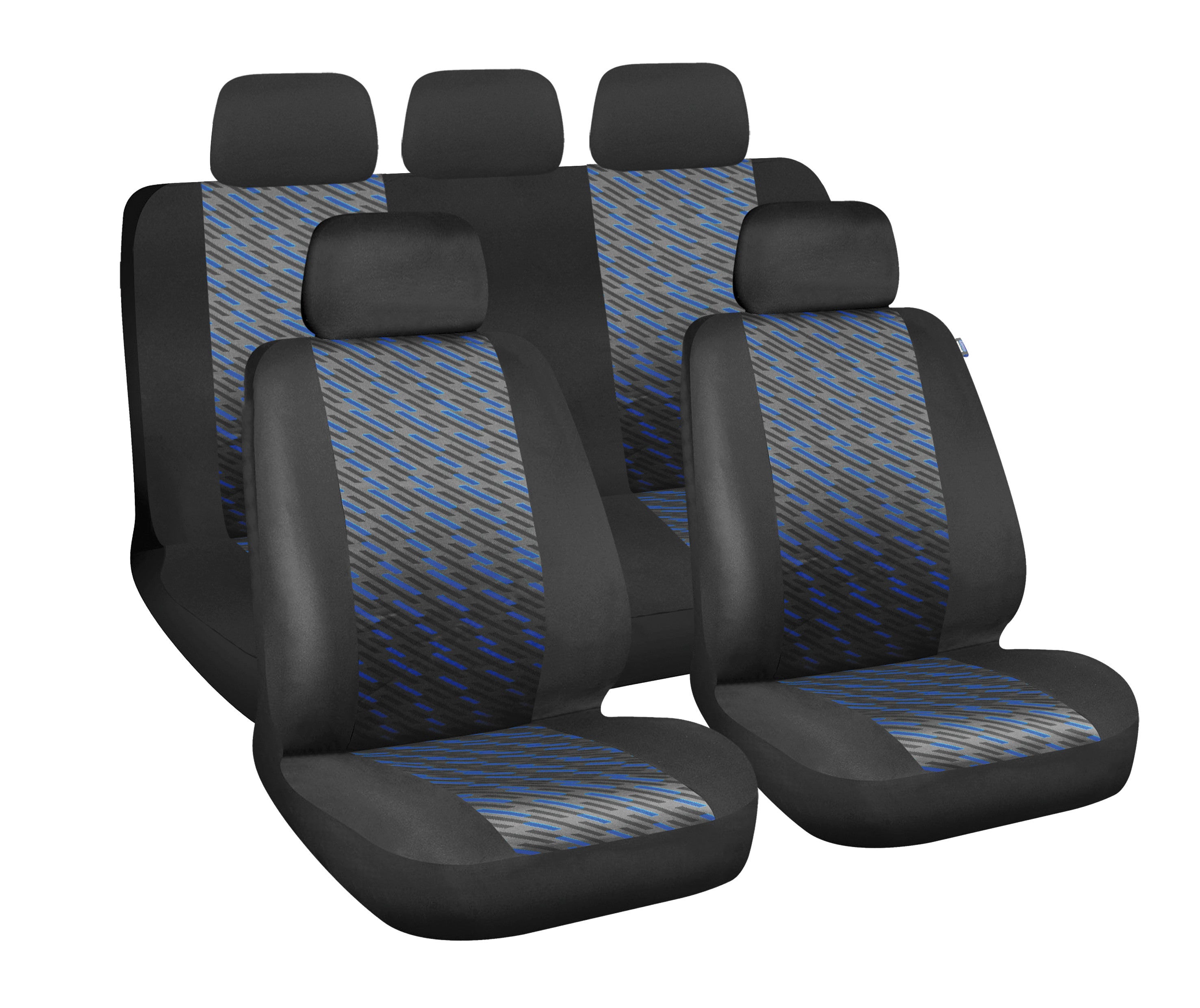 Free, set fodere coordinate - Nero/Blu