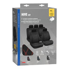 Hive, set fodere coordinate - Nero/Rosso