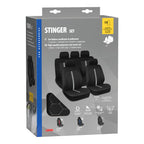 Stinger, set fodere coordinate - Nero/Grigio