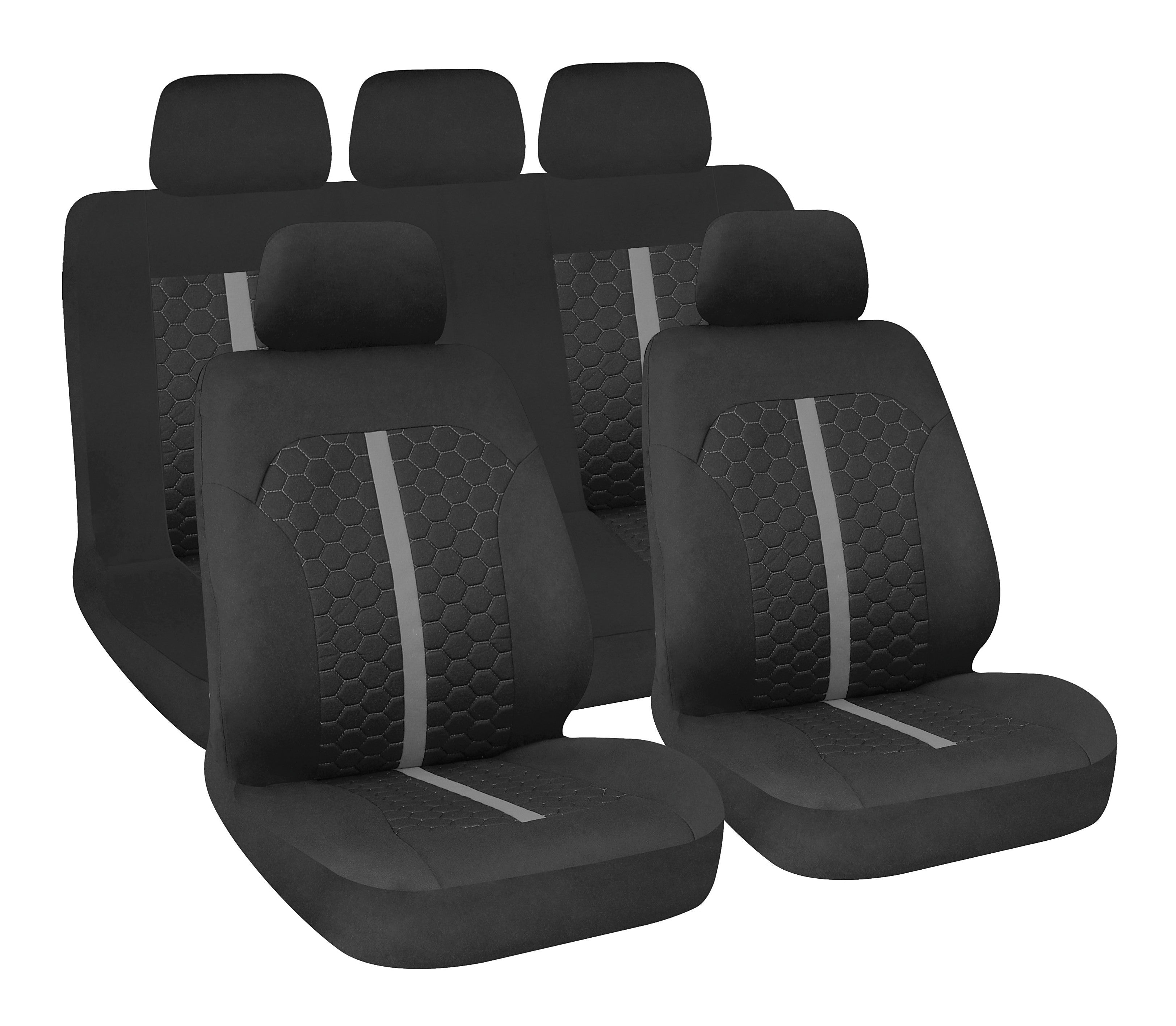 Stinger, set fodere coordinate - Nero/Grigio