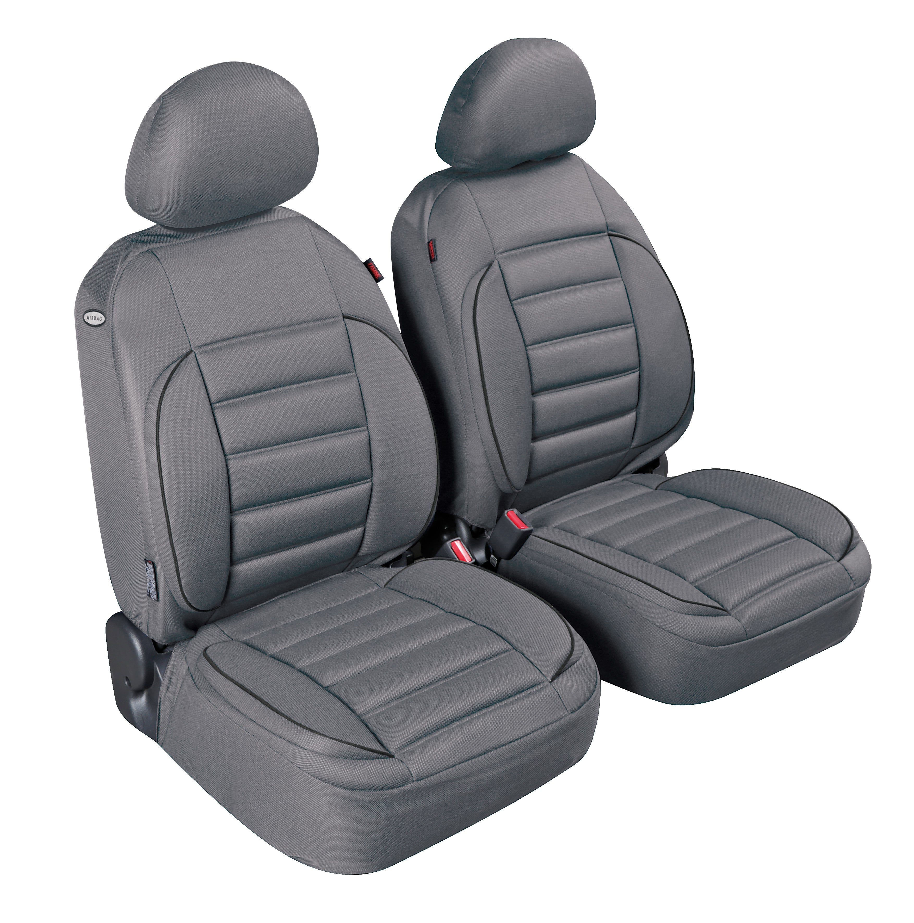 De-Luxe Sport Edition, coppia coprisedili anteriori - Grigio