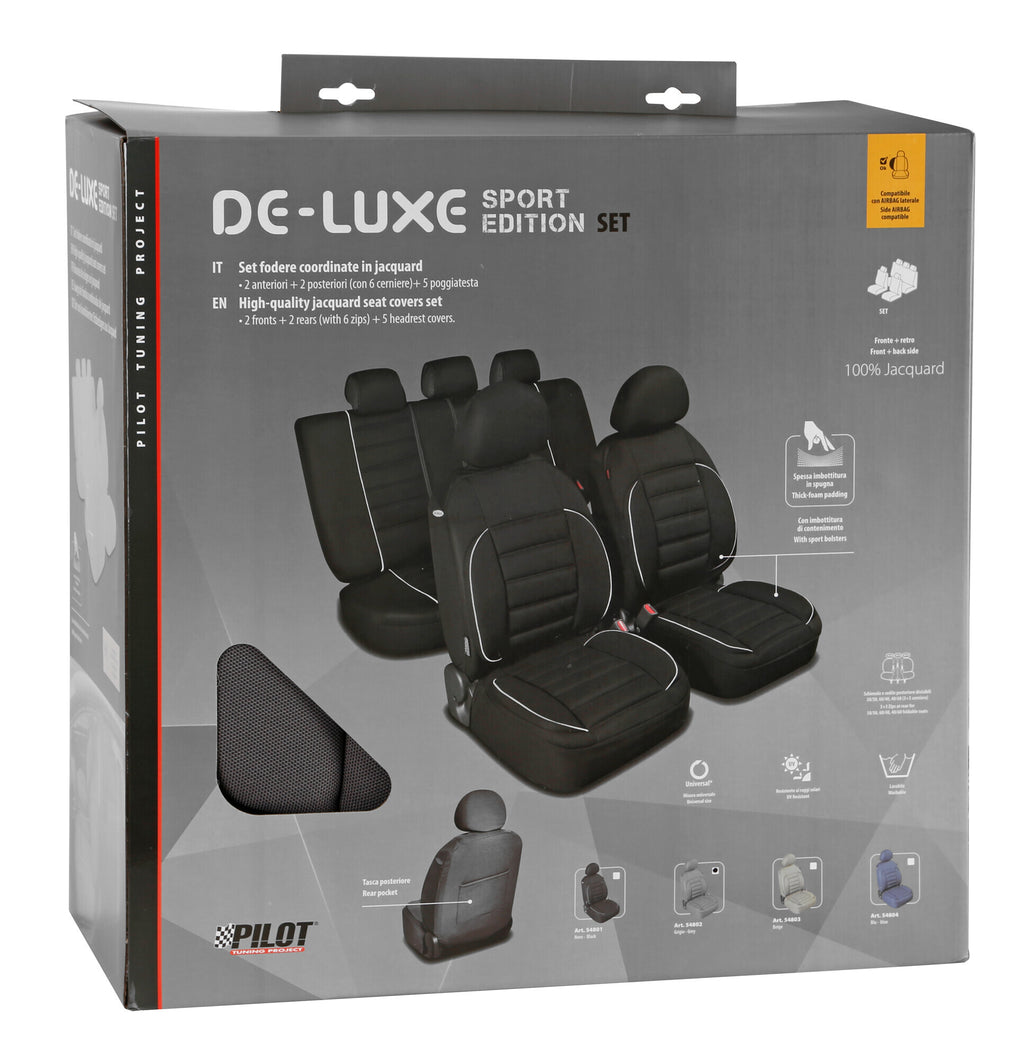 De-Luxe Sport Edition, set fodere coordinate - Grigio