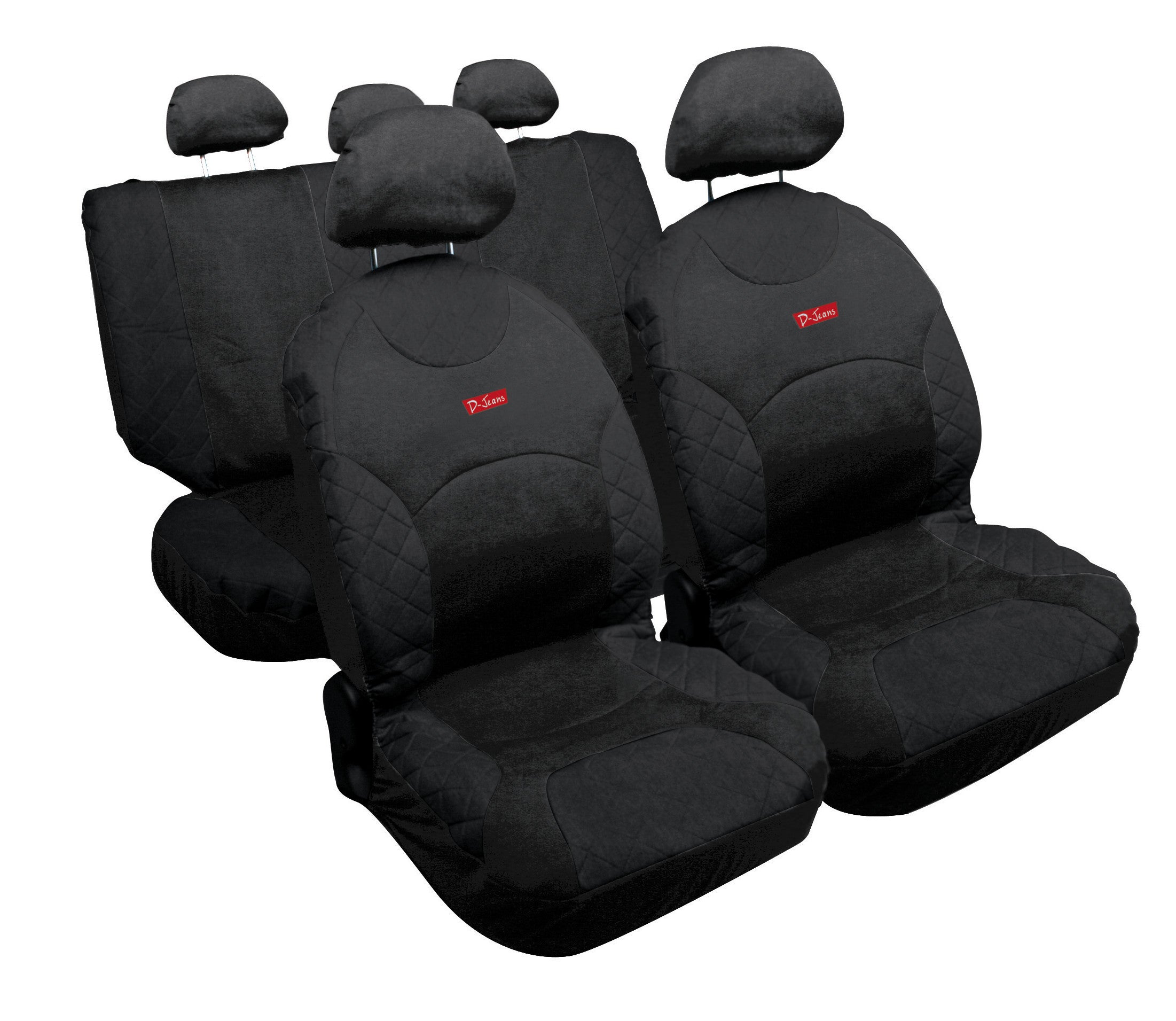 Drive Jeans, set coprisedili - Nero