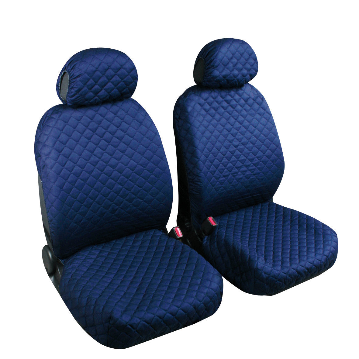 Biba, coppia coprisedili anteriori in cotone, universali - Blu scuro