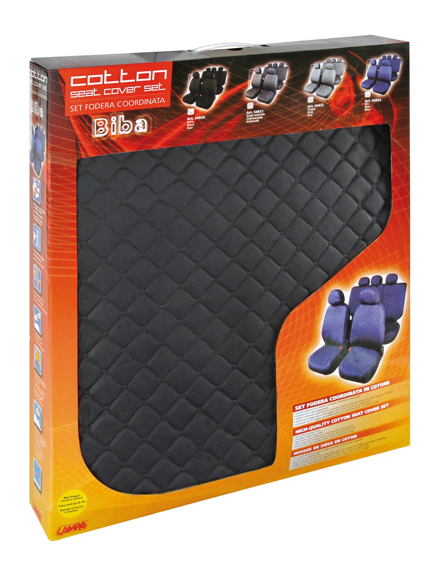 Biba, set fodere coordinate - Antracite