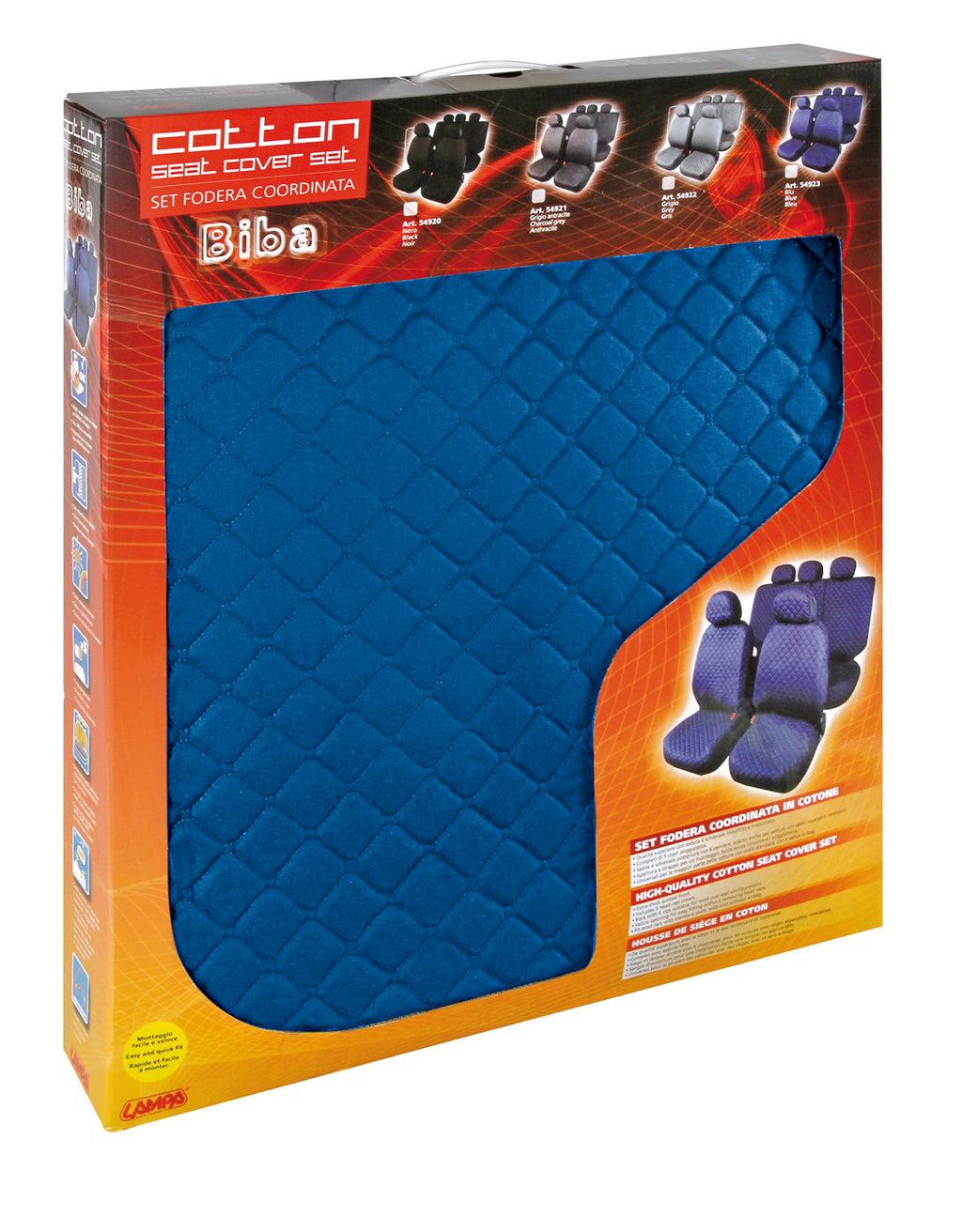 Biba, set fodere coordinate - Blu