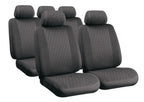 Glamur, set fodere coordinate in jacquard - Antracite