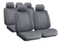 Glamur, set fodere coordinate in jacquard - Grigio