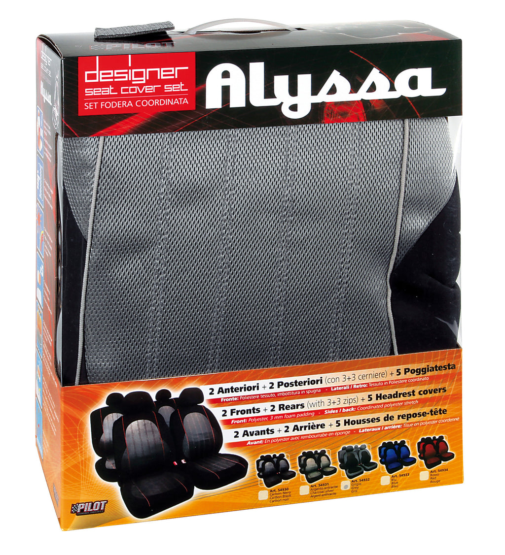 Alissa, set fodere coordinate - Grigio