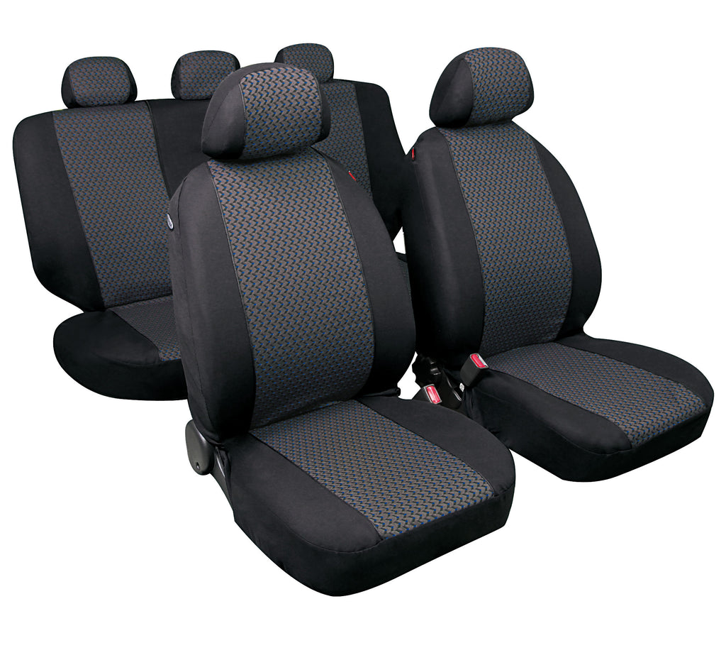 Diago, set fodere coordinate in jacquard - Antracite