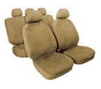 Miky, set fodere coordinate in microfibra - Beige