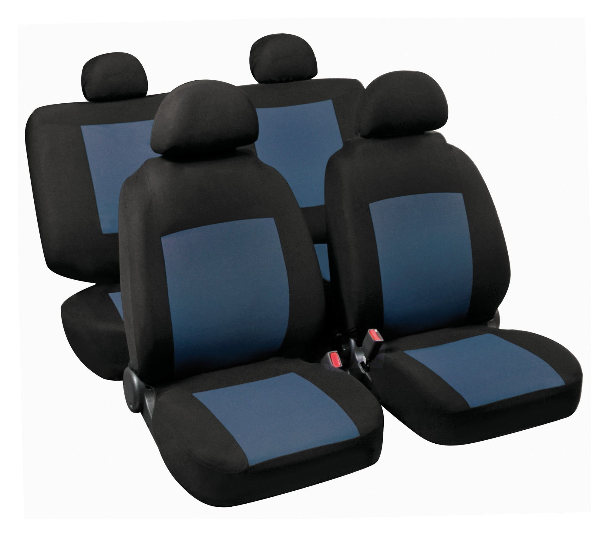 Procida, set fodere coordinate - Nero/Blu