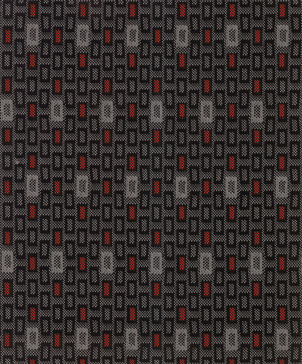 Square, set fodere coordinate in jacquard - Rosso