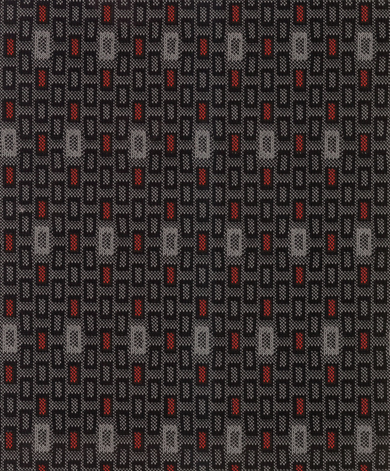 Square, set fodere coordinate in jacquard - Rosso
