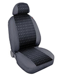 Square, set fodere coordinate in jacquard - Antracite