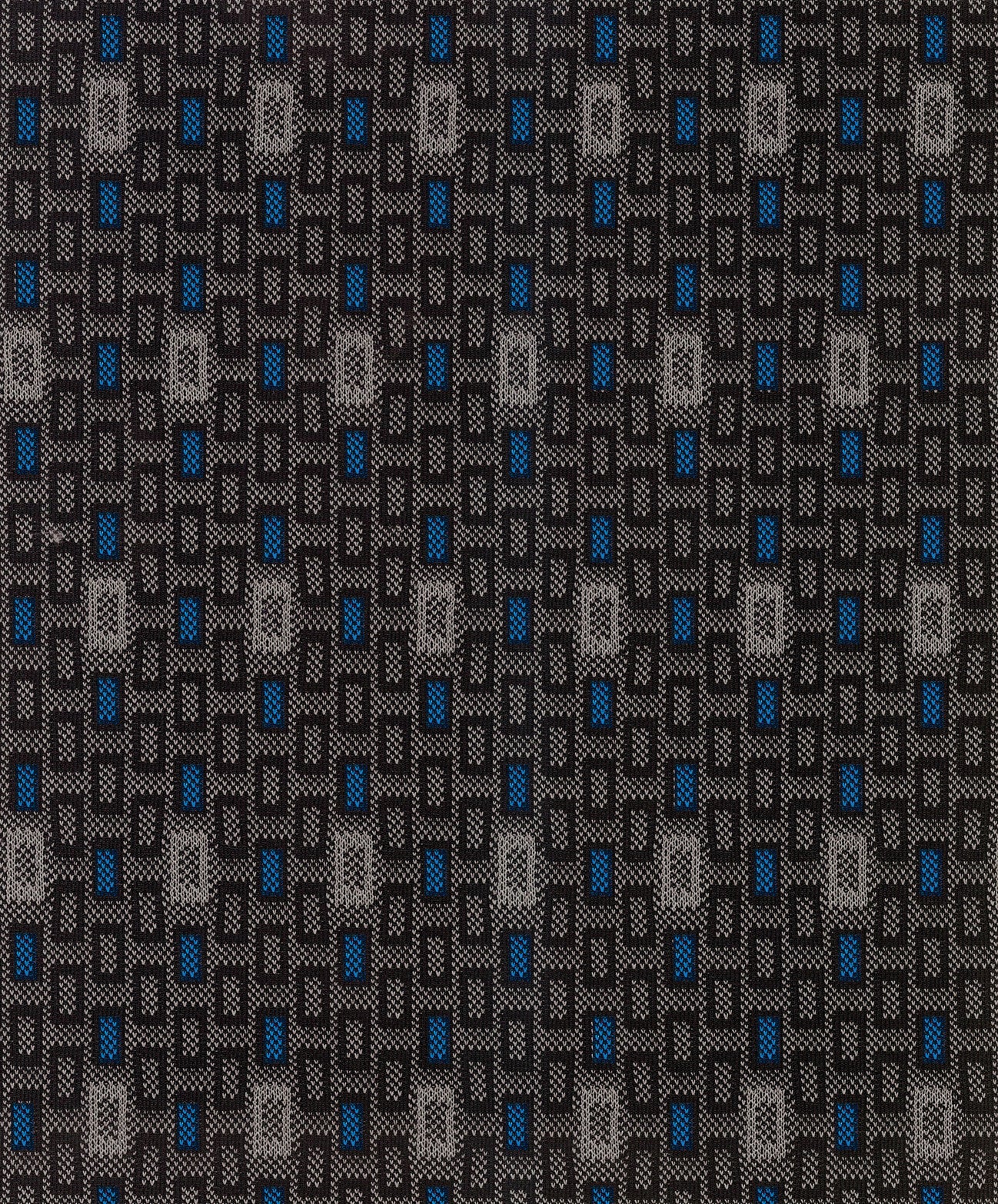 Square, set fodere coordinate in jacquard - Blu