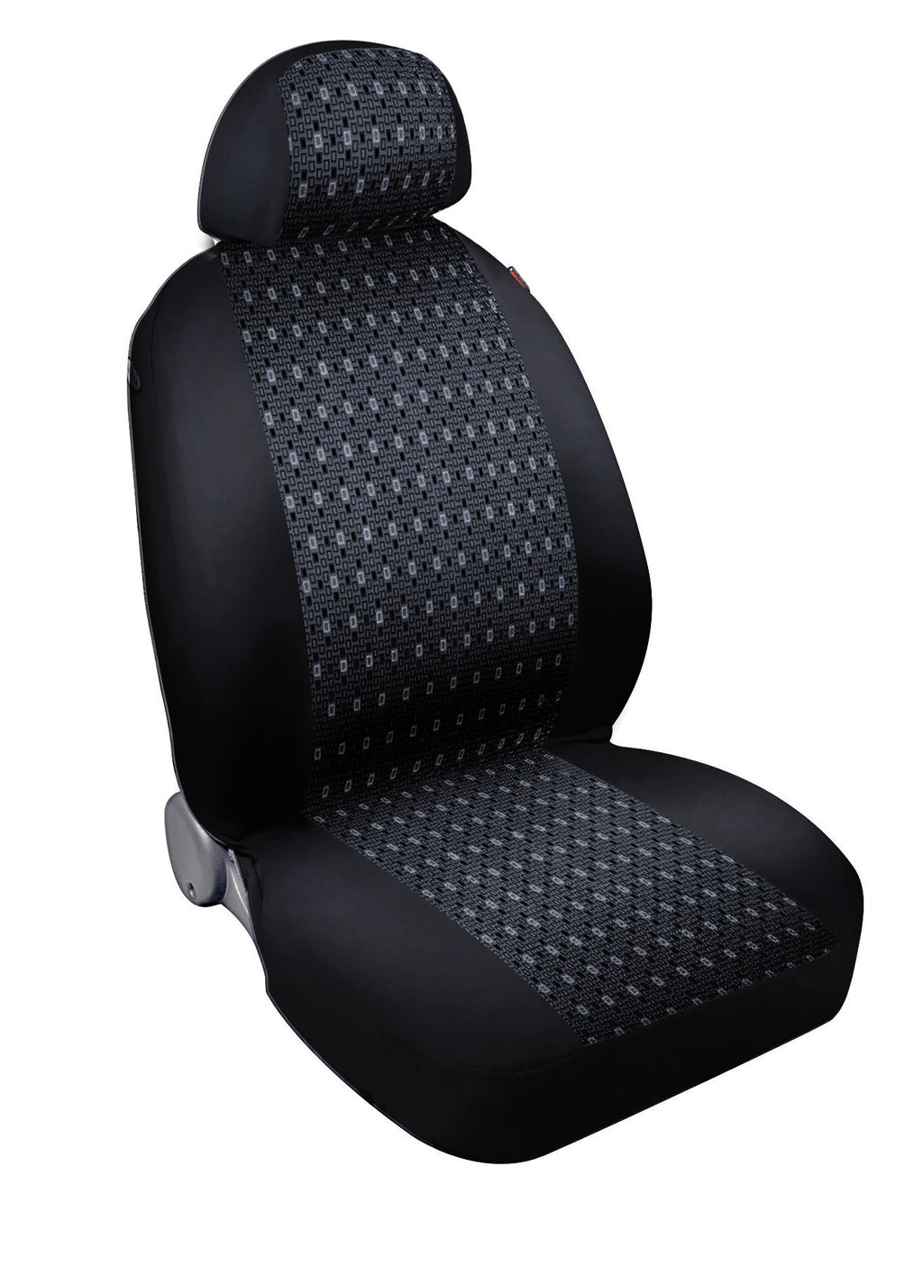Square, set fodere coordinate in jacquard - Nero
