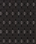 Square, set fodere coordinate in jacquard - Nero