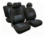 Sport, set fodere coordinate in jacquard - Grigio/Nero